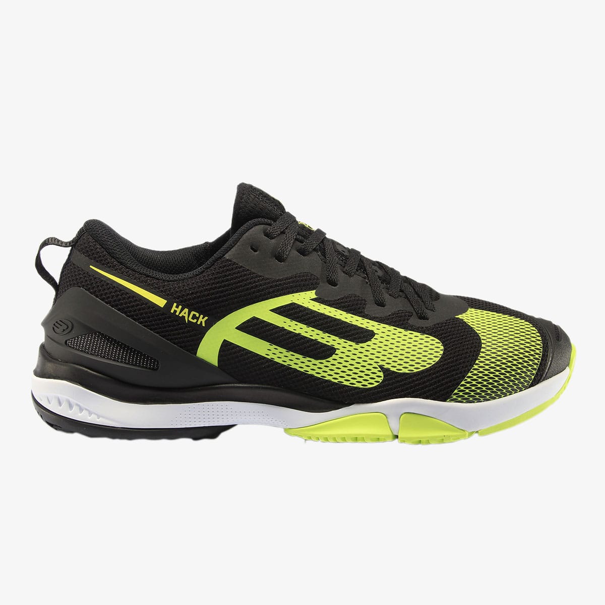 ZAPATILLA BULLPADEL HACK HYBRID FLY NEGRO