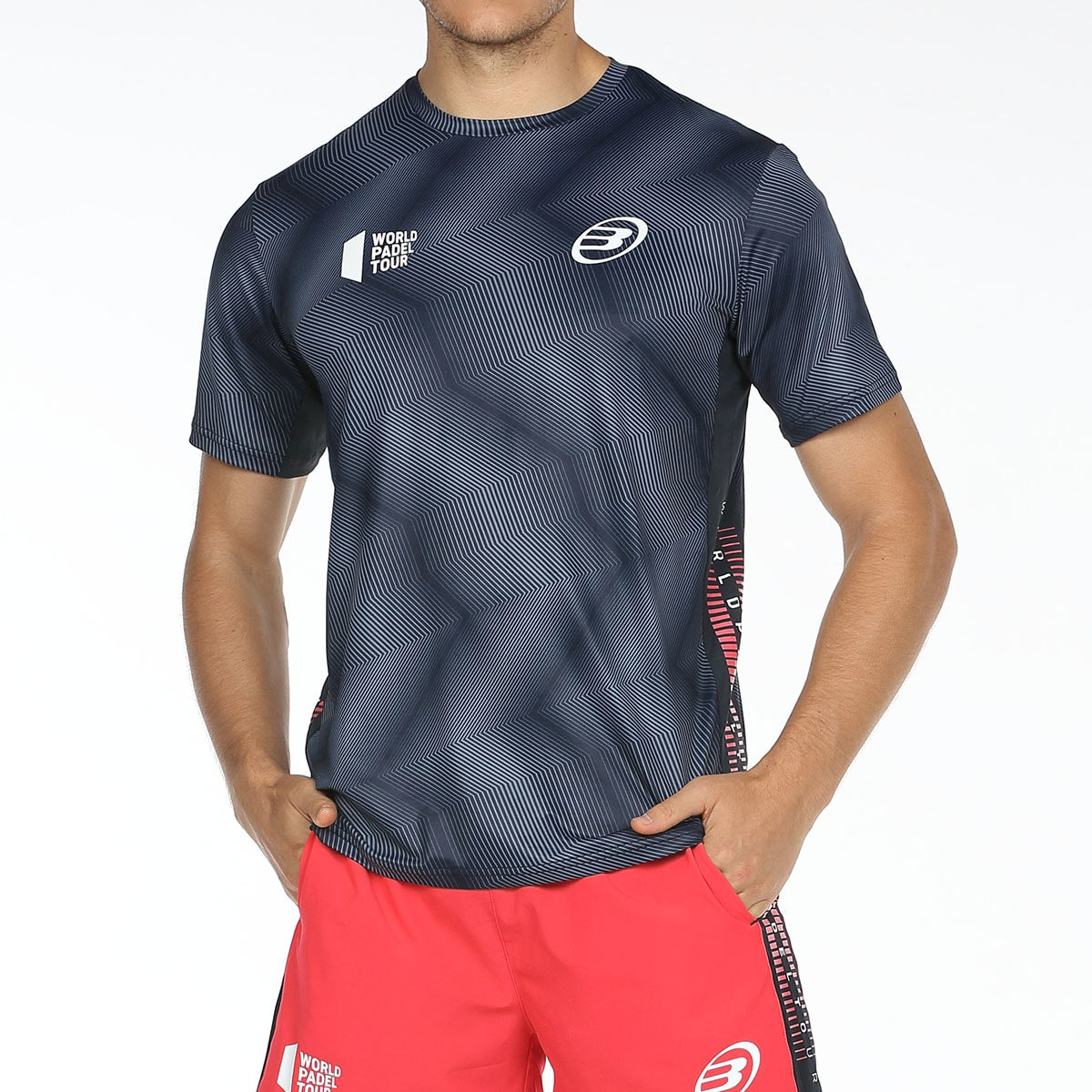 Camiseta Bullpadel Rogor Azul Marino