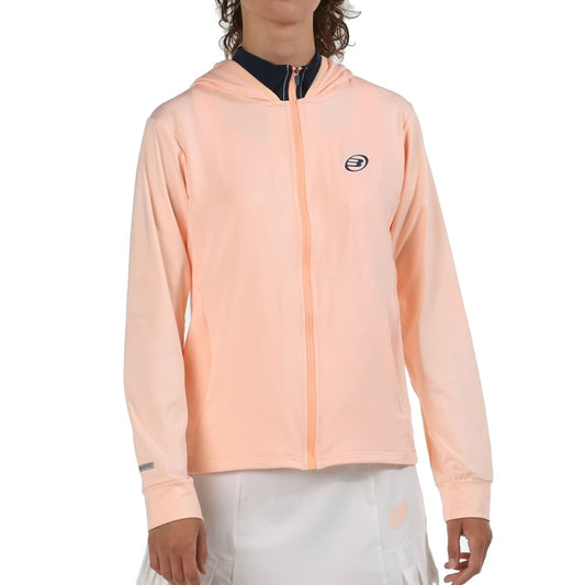 Sudadera Bullpadel Edorta Salmon Fluor