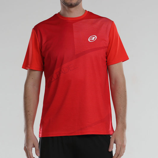 CAMISETA AFILE CEREZA
