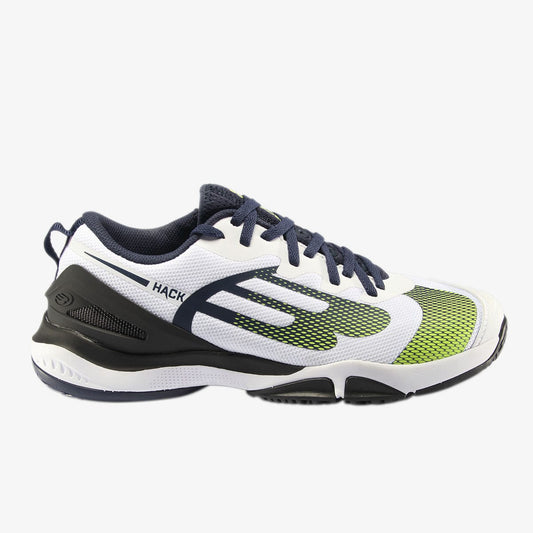 ZAPATILLA BULLPADEL HACK HYBRID FLY  BLANCO/AZUL MARINO 22
