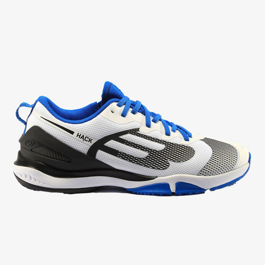 ZAPATILLA BULLPADEL HACK HYBRID FLY  BLANCO/AZUL REAL