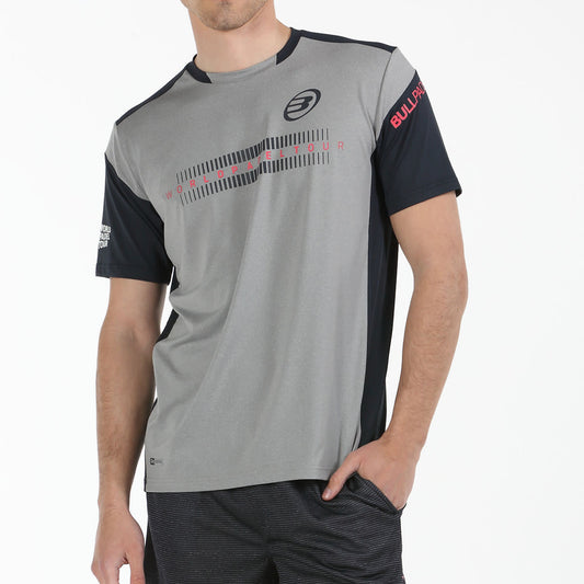 Camiseta Bullpadel Ride Gris Medio Vigore