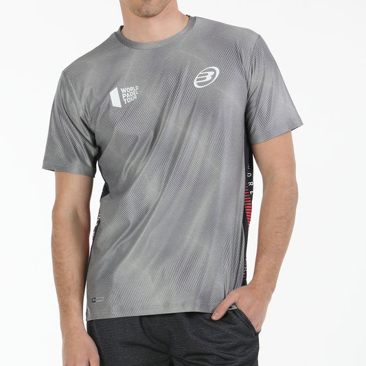Camiseta Bullpadel Rogor Gris Medio
