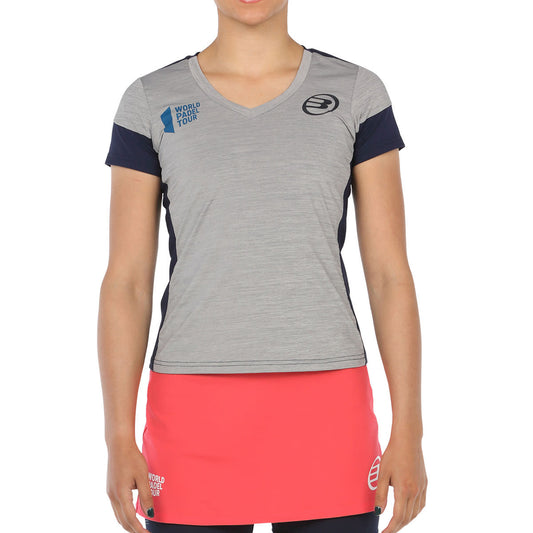 Camiseta Bullpadel Rollaz Gris Medio Vigore